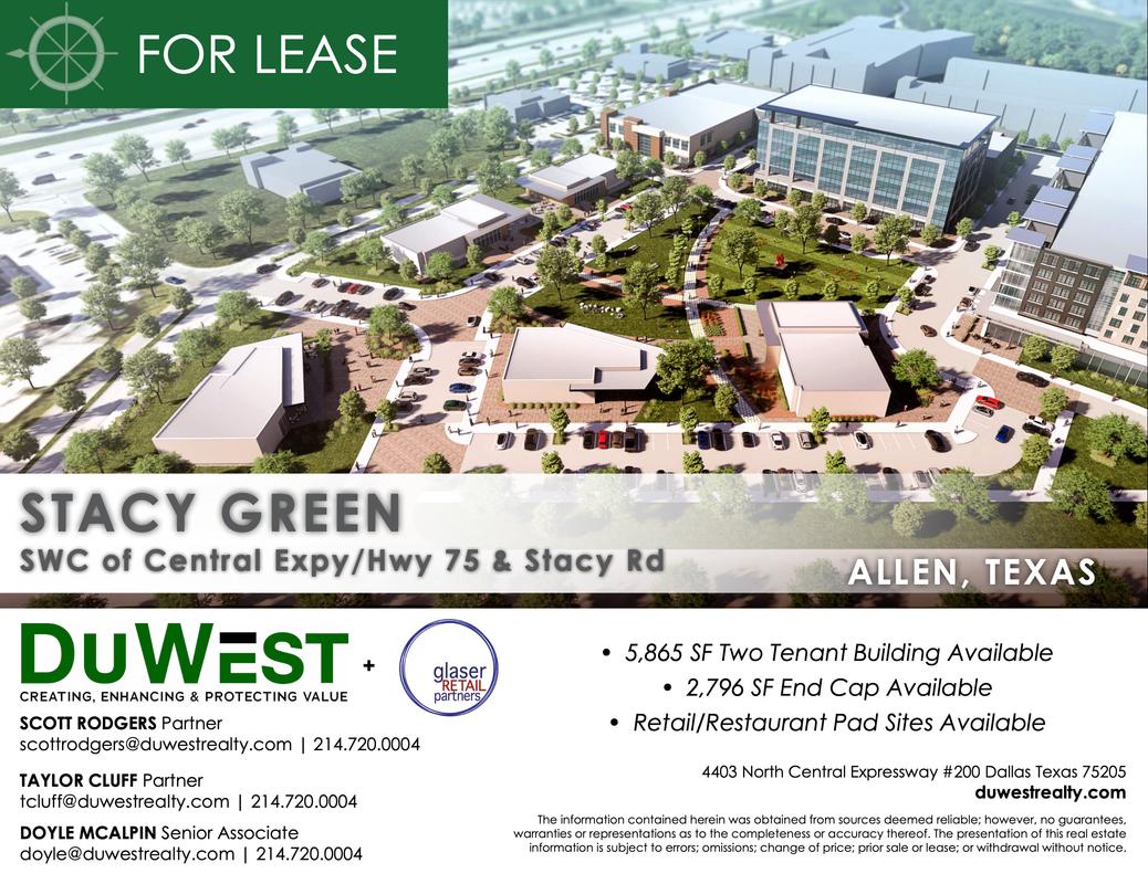 Stacy Green | Allen | Hwy 75 — 845 West Stacy Road, Allen, TX, 75013