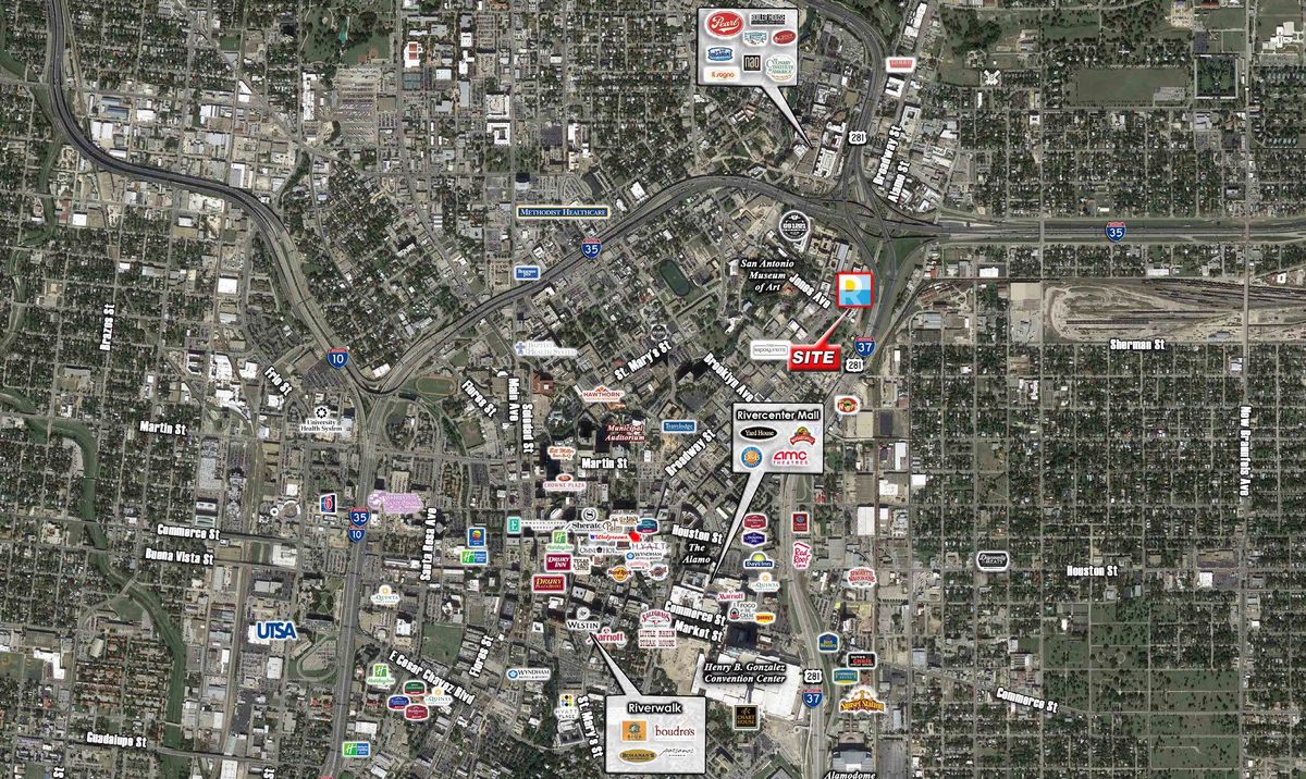 RIVERA RETAIL — 1130 Broadway St, San Antonio, TX, 78215