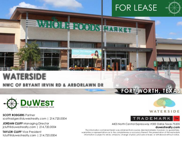 Waterside | Whole Foods | Fort Worth — 3720 Vision Dr,, Fort Worth, TX, 76109 photo 2