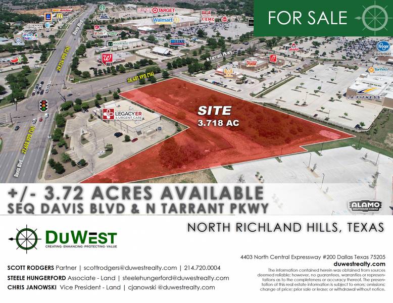 SEC - Davis Blvd & North Tarrant Parkway — 8350 Davis Blvd, North Richland Hills, TX, 76182