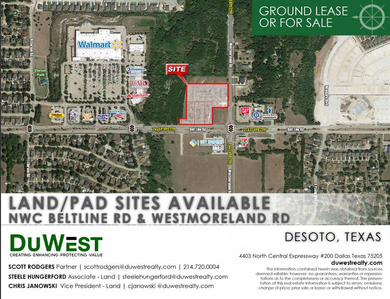 NWC Belt Line Rd @ Westmoreland Rd — 3340 West Wheatland Road, Dallas, TX, 75237