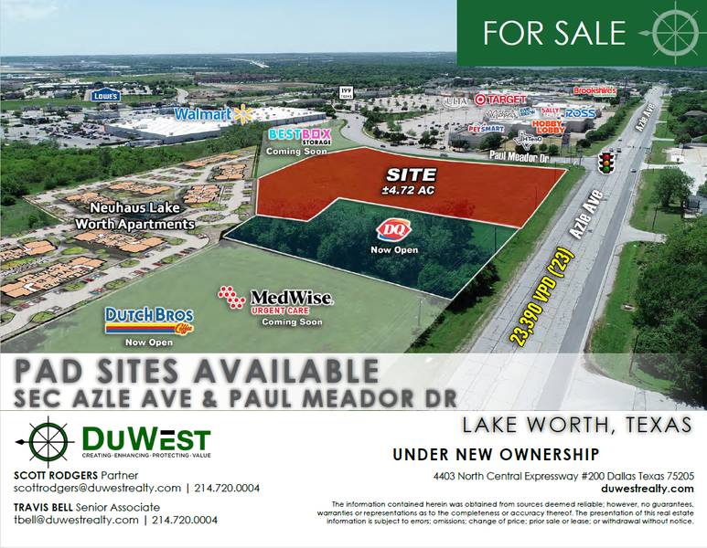 Lake Worth Pad Sites — SEC of Azle Ave. & Paul Meador Dr., Lake Worth, TX photo 6
