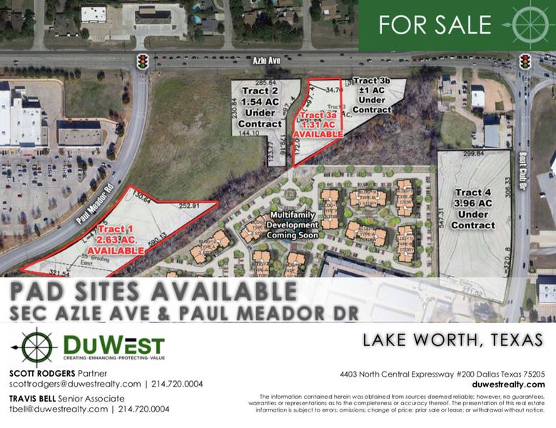 Lake Worth Pad Sites — SEC of Azle Ave. & Paul Meador Dr., Lake Worth, TX photo 3
