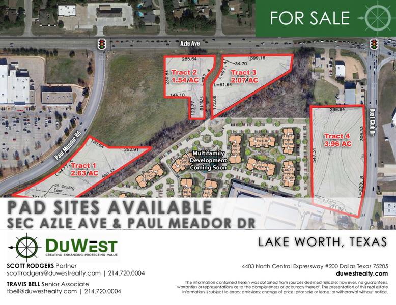 Lake Worth Pad Sites — SEC of Azle Ave. & Paul Meador Dr., Lake Worth, TX photo 2