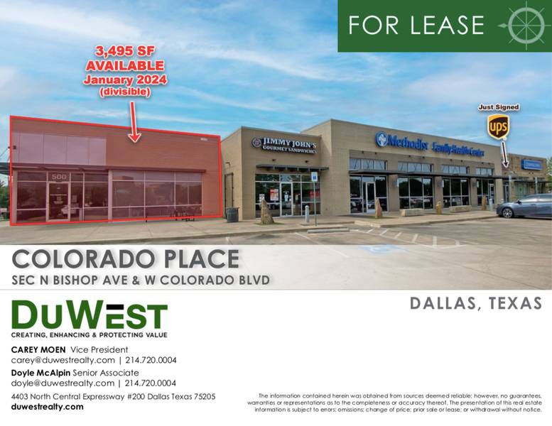 Colorado Place — 1222 N Bishop Ave, Dallas, TX, 75208