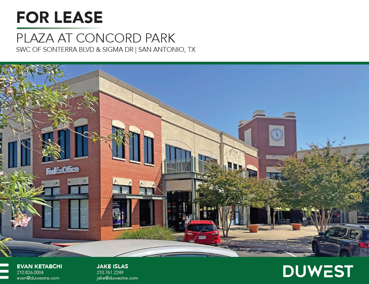 Plaza at Concord Park | San Antonio, TX — 700 E Sonterra Blvd, San Antonio, TX