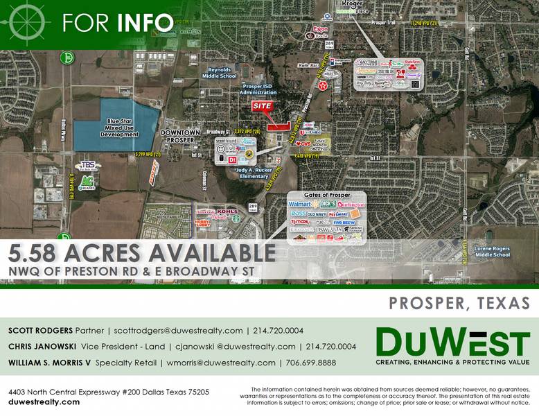 3.5 Acres Available | Prosper, TX — NWQ Preston Rd & Broadway St, Prosper, TX photo 4