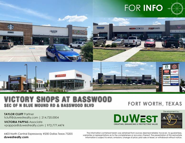 Victory Shops at Basswood — 7052 Blue Mound Rd, Fort Worth, TX, 76131 photo 2