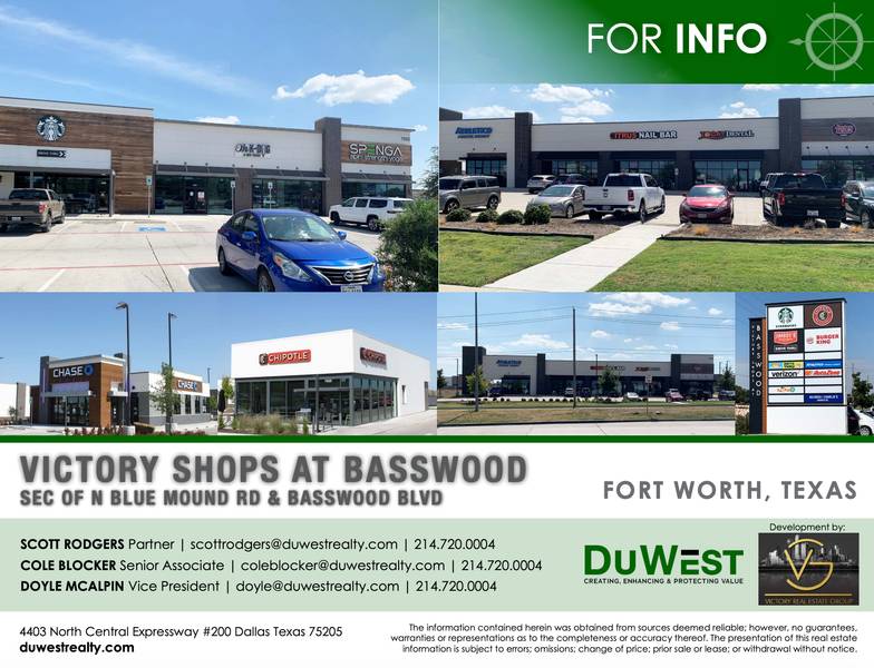 Victory Shops at Basswood — 7052 Blue Mound Rd, Fort Worth, TX, 76131 photo 6