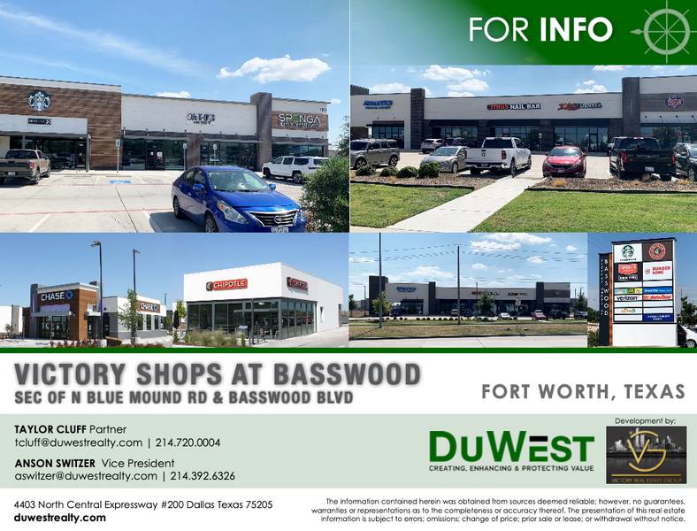 Victory Shops at Basswood — 7052 Blue Mound Rd, Fort Worth, TX, 76131 photo 3