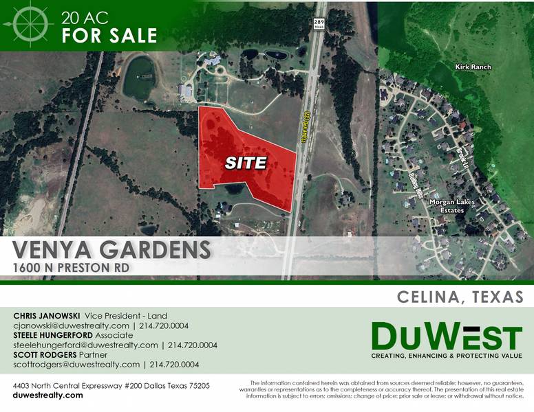 Venya Gardens — 1600 N Preston Rd, Celina, TX