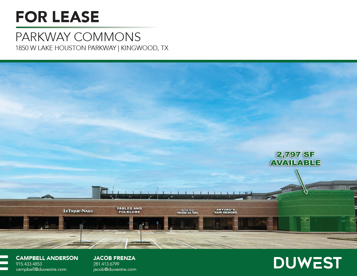 Parkway Commons | Kingwood, TX — 1850 W Lake Houston Pkwy, Kingwood, Tx, 77339