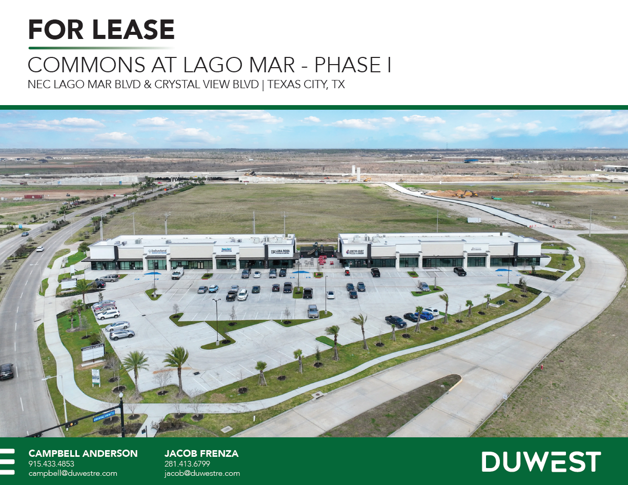 Commons at Lago Mar | Texas City, TX — NEC Lago Mar Blvd & Crystal View Blvd, Texas City, TX, 77510