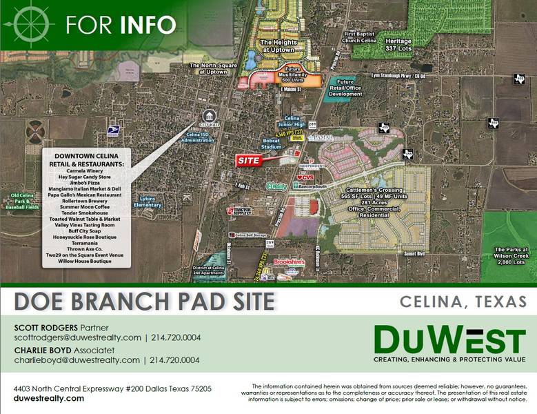 Doe Branch Pad Site — NWQ of Preston Rd & Elm St, Celina, TX, 75009 photo 2