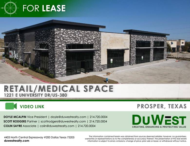1221 E University Dr - Prosper, TX — 1221 E University Dr, Prosper, TX, 75078