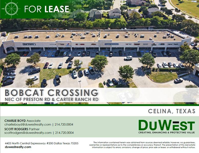 Bobcat Crossing - Celina, TX — 2750 S Preston Rd, Celina, TX, 75009