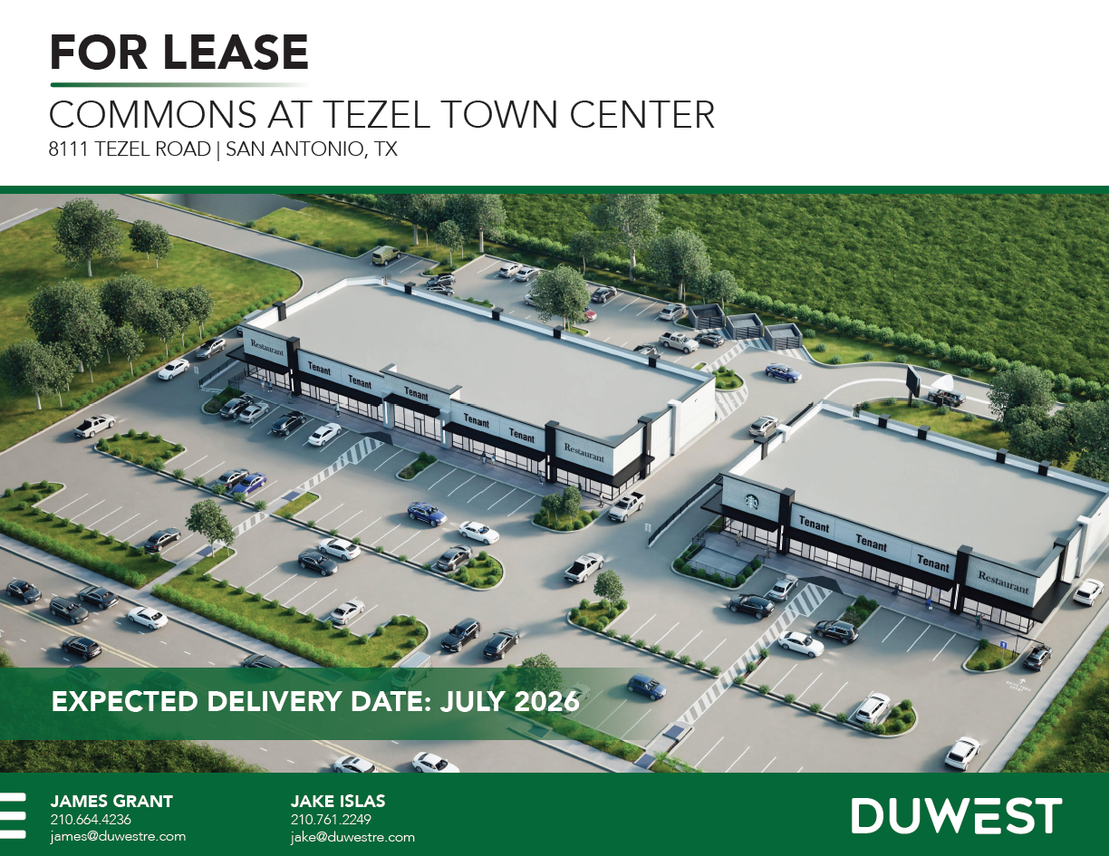 Commons at Tezel Town Center | San Antonio, TX — 8111 Tezel Rd, San Antonio, TX, 78250