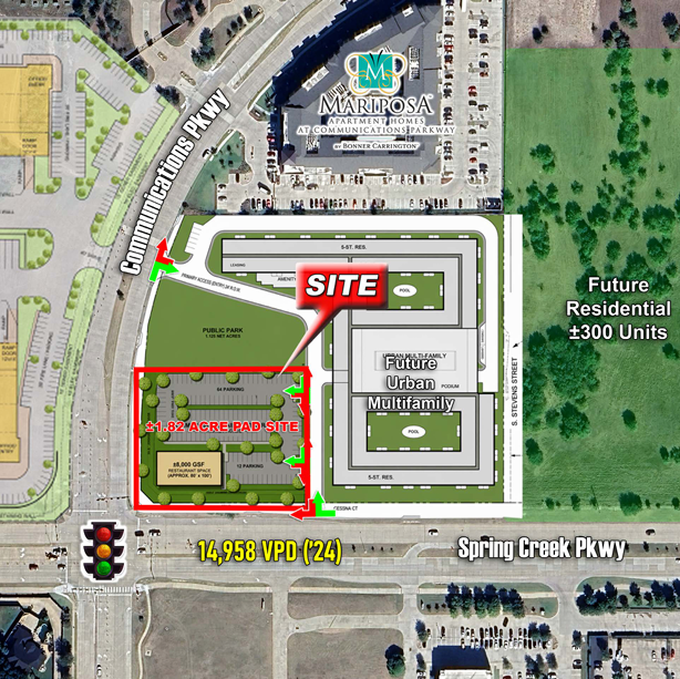1.82 AC Pad Site | West Plano — NEC W Spring Creek Pkwy & Communications Pkwy, Plano, TX, 75024 photo 2