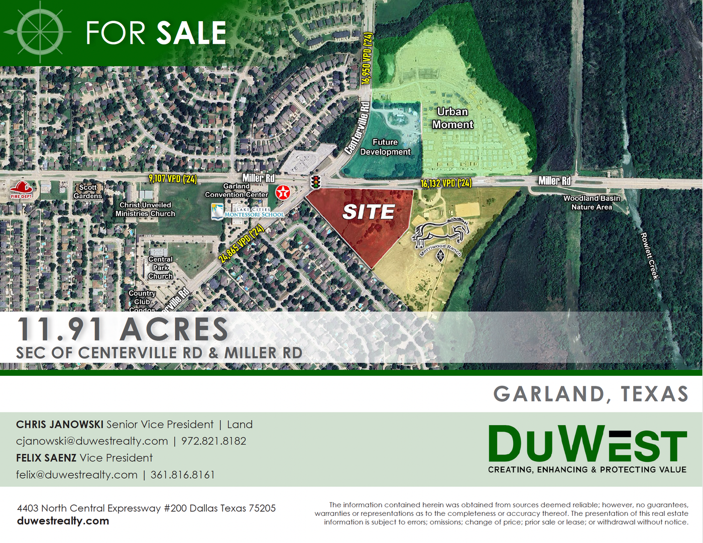 90 Approved Townhome Lots - Garland, TX — 2000 East Miller Road, Garland, TX, 75041