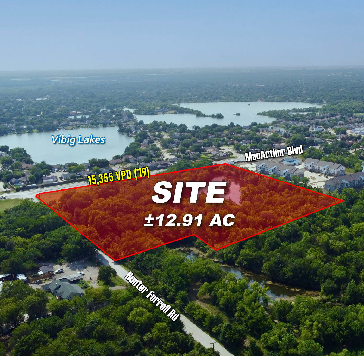 12.91 Acres on MacArthur Blvd - Irving, TX — 1206 Lakeshore Drive, Irving, TX, 75060 photo 2