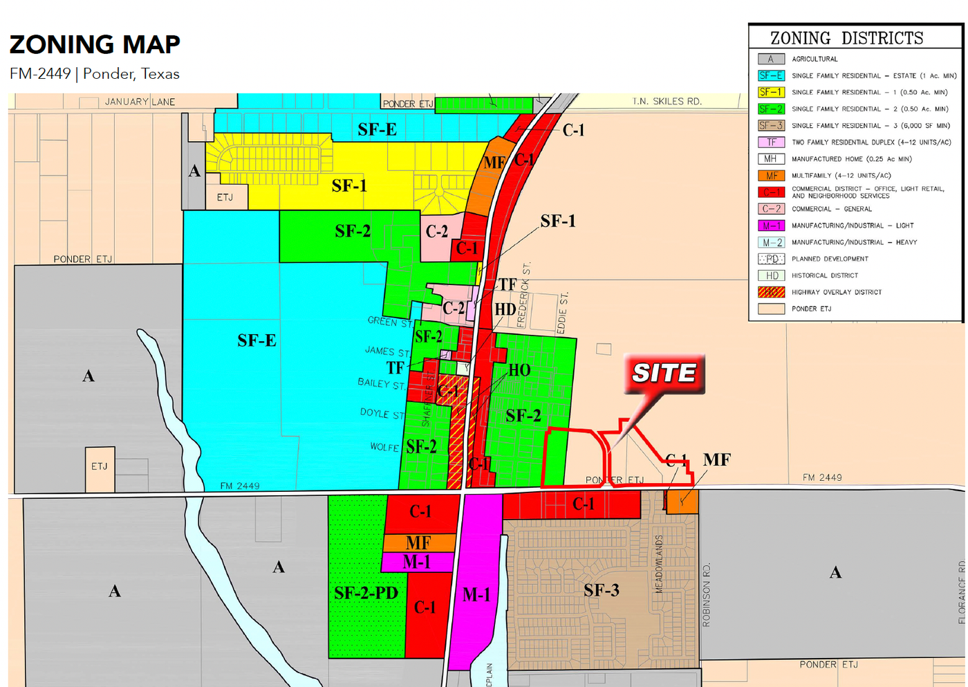 23.51 AC | North side of FM-2449 — 415 Fm 2449, Ponder, TX, 76259 photo 4