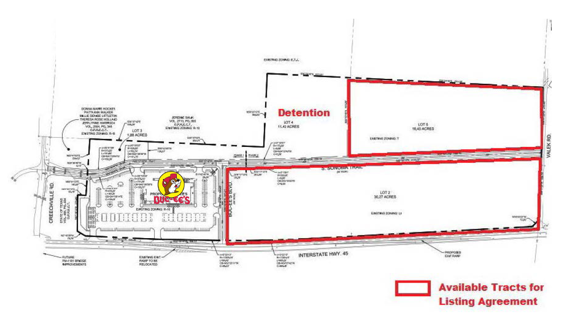 48.67 AC | SEC I-45 & Creechville Rd — South Interstate 45, Ennis, TX, 75119 photo 3
