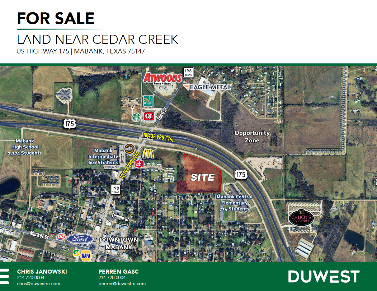 16.35 AC | 19002 East US Highway 175 — 19002 East US Highway 175, Mabank, TX, 75147