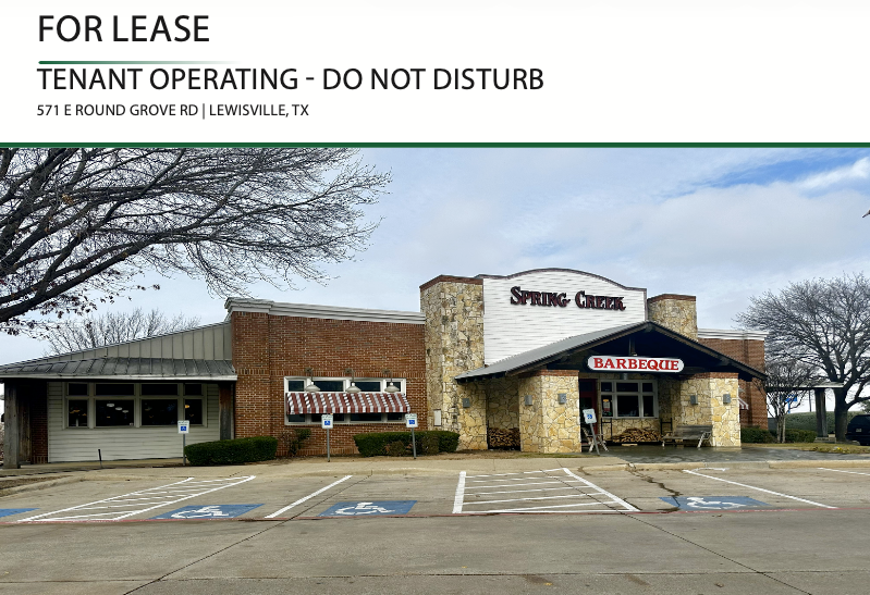 2nd Gen. Restaurant For Lease - Tenant Operating Do Not Disturb — 571 East Round Grove Road, Lewisville, TX, 75067