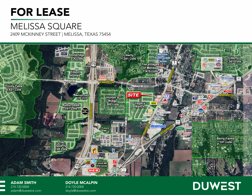 Melissa Square | 2409 McKinney St — 2409 Mckinney Street, Melissa, TX, 75454