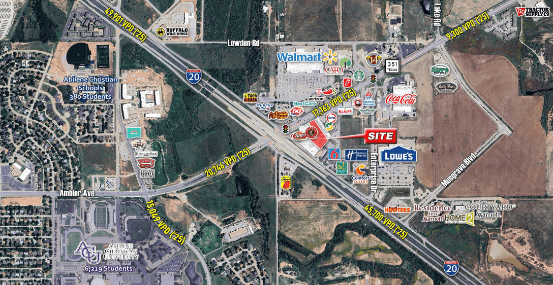 NEQ of I-20 & TX-351 — 1639 Texas Highway 351, Abilene, TX, 79601
